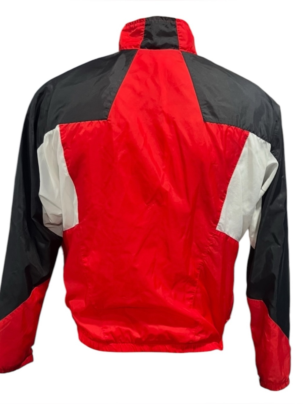 Vtg Nike Premier Nylon Windbreaker Jacket Full Zip Jacket Coat Color Block Small - Picture 4 of 10